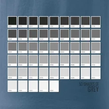 50 farebných odtieňov šedej