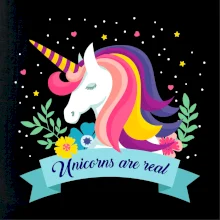 Unicorns are real dúhový