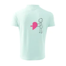 Párové tričká puzzle postavička