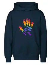 LGBT hand print