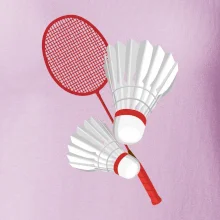 Bedminton - pálka a košík