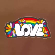 Love s dúhou v pozadí