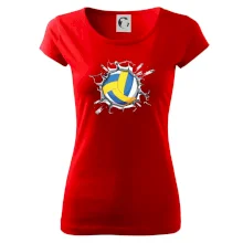 Volejbal lopta v triku Volejbal lopta v triku