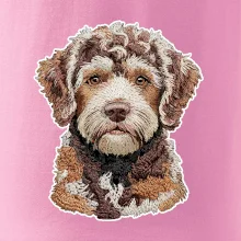 Lagotto romagnolo vyšívaná hlava