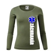 Nápis Záchranár + hviezda