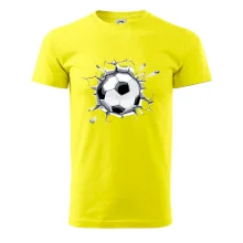 Futbalová lopta v triku Futbalová lopta v triku