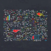 Popísaná tabuľa - Matematika farebná Popísaná tabuľa - Matematika farebná