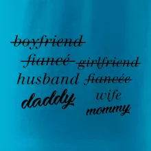 Partnerské tričko nastávajúci rodičia