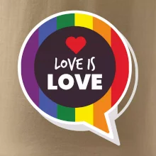 Love is love bublina Love is love bublina