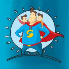 Otec superman - chlapec a chlapec