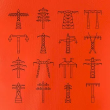 Typy stožiarov vysokého napätia Typy stožiarov vysokého napätia