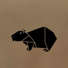 Origami kapybara