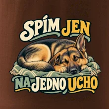 Spím jen na jedno ucho - vlčák