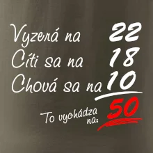 Vyzerá, cíti sa, chová sa - 50 rokov Vyzerá, cíti sa, chová sa - 50 rokov