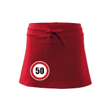 Dopravná značka - obmedzenie rýchlosti 50 Dopravná značka - obmedzenie rýchlosti 50