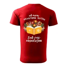 Ak mám otvorenú knihu, tak vás nepočujem Ak mám otvorenú knihu, tak vás nepočujem