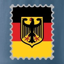 Nemecká známka - vlajka