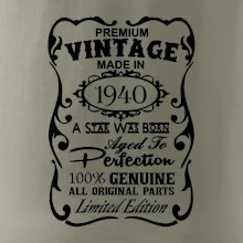 Vintage Etiketa - 1940