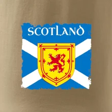 Škótska vlajka s erbom leva