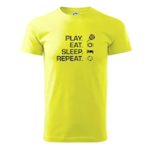 Play eat sleep repeat padel