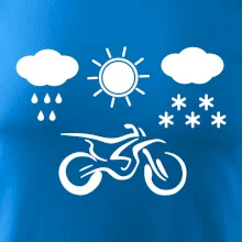 Motorkář za každého počasí - enduro