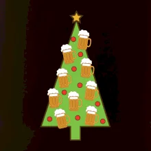 Nepotrebujem nič viac - strom a pivo (Pecka design)