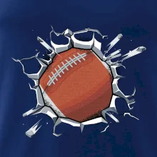 Americký futbal lopta v triku