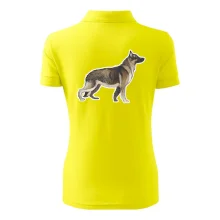 Nemecký ovčiak - hnedý kreslený