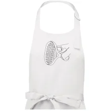 Tenisová raketa jedným ťahom Tenisová raketa jedným ťahom