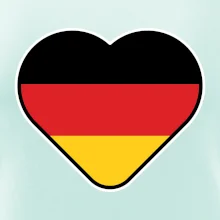 Germany love veľké - Nemecká vlajka