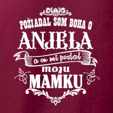 Požiadal som Boha o anjela a on mi poslal moju mamku