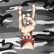 Rocková ruka s náramkom