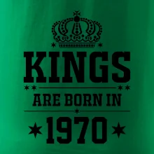 Kings are born in 1970 Kings are born in 1970