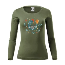 Folklór - sliepky s margarétkami Folklór - sliepky s margarétkami