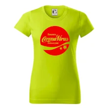 Corona virus pandemic logo