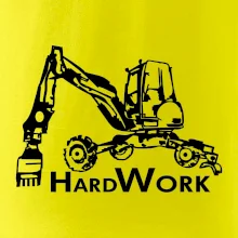 Hard Work kráčajúce rýpadlo