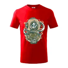 Starý potápačský skafander