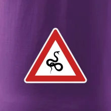 Dopravná značka - Pozor had