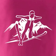 Letiaci skokan biely