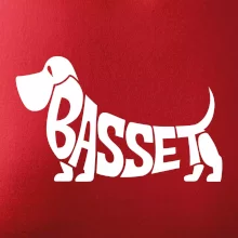 Basset nápis v tele