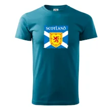 Škótska vlajka s erbom leva