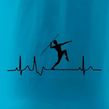 EKG hod oštepom muž