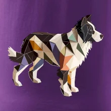 Border kólia zlepená z papiera