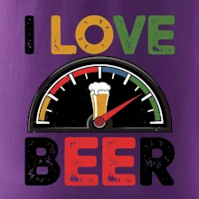 I love beer - palivoměr