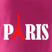Paris nápis Eiffelova veža