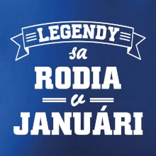 Legendy sa rodia v januári