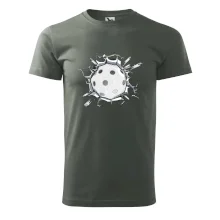 Florbal lopta v triku Florbal lopta v triku