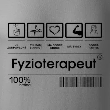 Čiarový kód fyzioterapeut