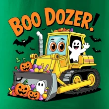 Halloweensky boo dozér