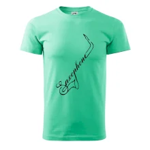 Saxophone nápis Saxophone nápis